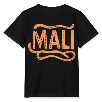 Mali - T-shirt bio MINI CREATOR Stanley/Stella Enfant - noir - Devant - Mikhail (115cm)