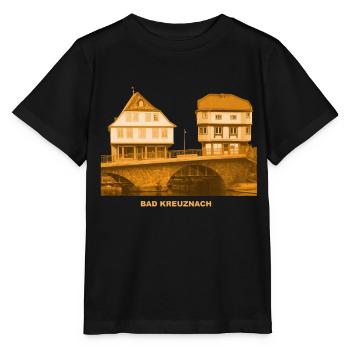 Bad Kreuznach Brückenhäuser Rhénanie-Palatinat - T-shirt bio MINI CREATOR Stanley/Stella Enfant - noir - Devant - Mikhail (115cm)