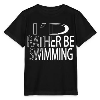 Swim Team Tshirts Swimming Trunks Apnea Sports - Stanley/Stella MINI CREATOR Kids’ T-Shirt - black - Front - Mikhail (115cm)