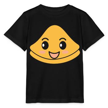 Crêpes Bretagne humour crêpe - T-shirt bio MINI CREATOR Stanley/Stella Enfant - noir - Devant - Mikhail (115cm)