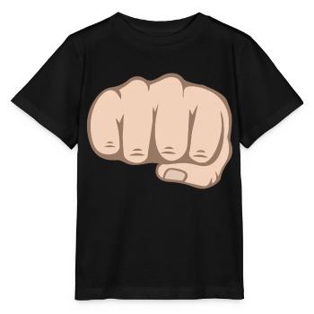 Faust - Stanley/Stella Kinder T-Shirt MINI CREATOR  - Schwarz - Vorne - Mikhail (115cm)