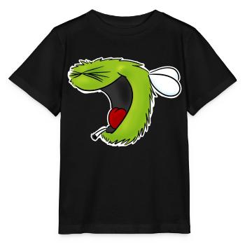 Hahahahaha bourdon - T-shirt bio MINI CREATOR Stanley/Stella Enfant - noir - Devant - Mikhail (115cm)