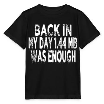 Père du langage de programmation informatique - T-shirt bio MINI CREATOR Stanley/Stella Enfant - noir - Devant - Mikhail (115cm)