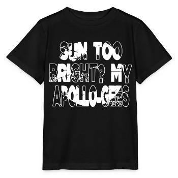 Présenter l’art en apesanteur Dictons drôles Blagues drôles - T-shirt bio MINI CREATOR Stanley/Stella Enfant - noir - Devant - Mikhail (115cm)