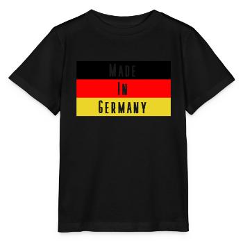 Made in Germany - Stanley/Stella Kinder T-Shirt MINI CREATOR  - Schwarz - Vorne - Mikhail (115cm)
