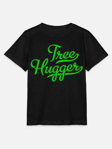 Tree Hugger - Stanley/Stella Kinder T-Shirt MINI CREATOR  - Schwarz
