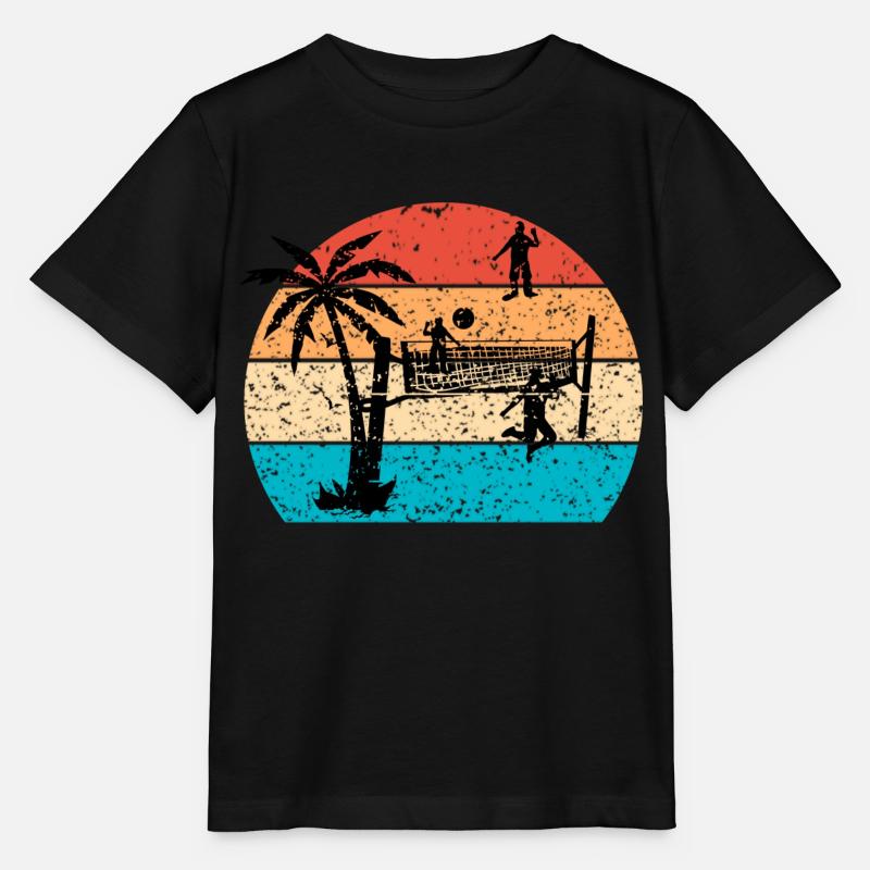Volleyball - Stanley/Stella Kinder T-Shirt MINI CREATOR  - Schwarz