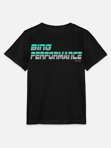 bing performance 1 - Stanley/Stella Kinder T-Shirt MINI CREATOR - Schwarz