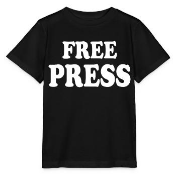 Free press - T-shirt bio MINI CREATOR Stanley/Stella Enfant - noir - Devant - Mikhail (115cm)