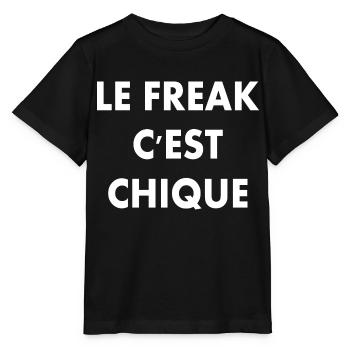 le freak c'est chique - T-shirt bio MINI CREATOR Stanley/Stella Enfant - noir - Devant - Mikhail (115cm)