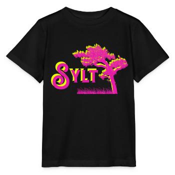 Sylt - Stanley/Stella Kinder T-Shirt MINI CREATOR  - Schwarz - Vorne - Mikhail (115cm)