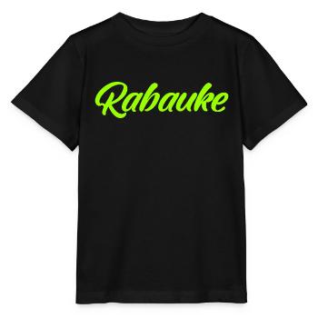 Rabauke - ungehobelter Mensch - ungezogenes Kind - Stanley/Stella Kinder T-Shirt MINI CREATOR  - Schwarz - Vorne - Mikhail (115cm)