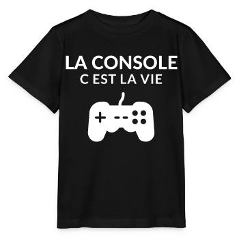 Die C-Konsole ist das Leben. Geek,Gamer,Gaming,Humor - Stanley/Stella Kinder T-Shirt MINI CREATOR  - Schwarz - Vorne - Mikhail (115cm)