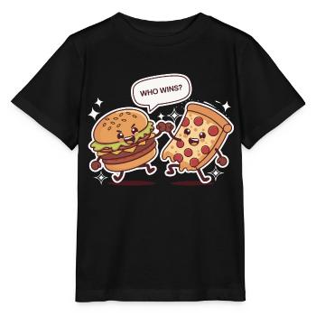 A FOOF FIGHT - Stanley/Stella MINI CREATOR Kids’ T-Shirt - black - Front - Mikhail (115cm)