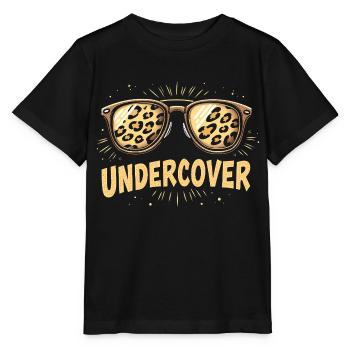 Discours d’infiltration - Costume drôle avec Sun Bril - T-shirt bio MINI CREATOR Stanley/Stella Enfant - noir - Devant - Mikhail (115cm)