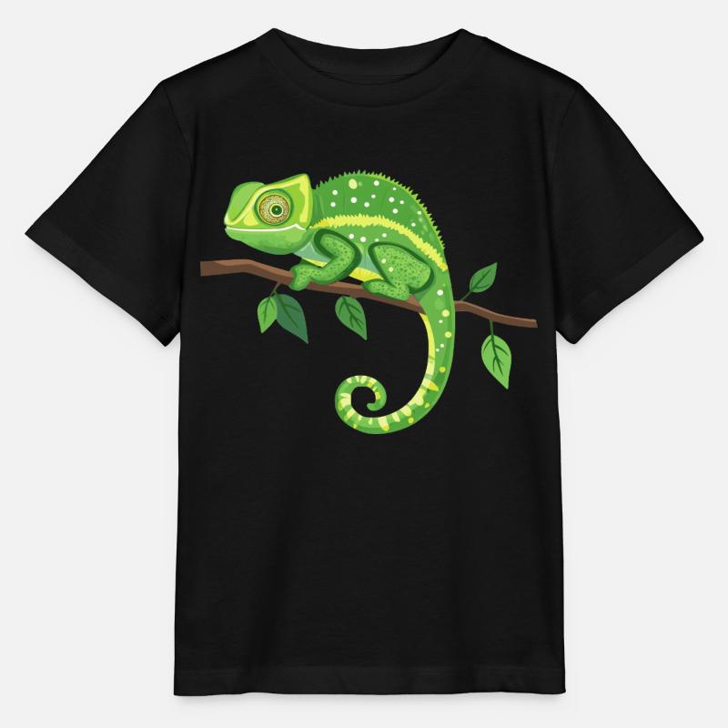 Kameleon - Stanley/Stella MINI CREATOR Kids’ T-Shirt - black