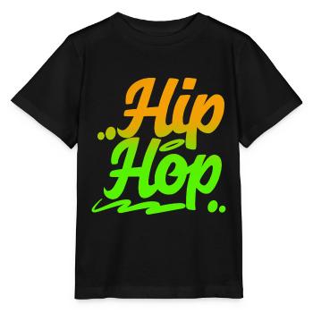 Hip Hop - Stanley/Stella Kinder T-Shirt MINI CREATOR  - Schwarz - Vorne - Mikhail (115cm)
