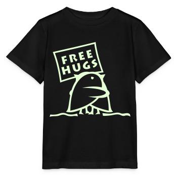 TWEETLERCOOLS - ÉTREINTES LIBRES - T-shirt bio MINI CREATOR Stanley/Stella Enfant - noir - Devant - Mikhail (115cm)