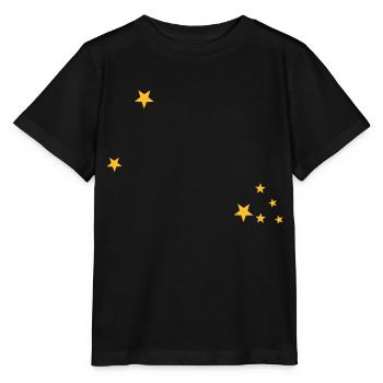 Taureau constellation - T-shirt bio MINI CREATOR Stanley/Stella Enfant - noir - Devant - Mikhail (115cm)