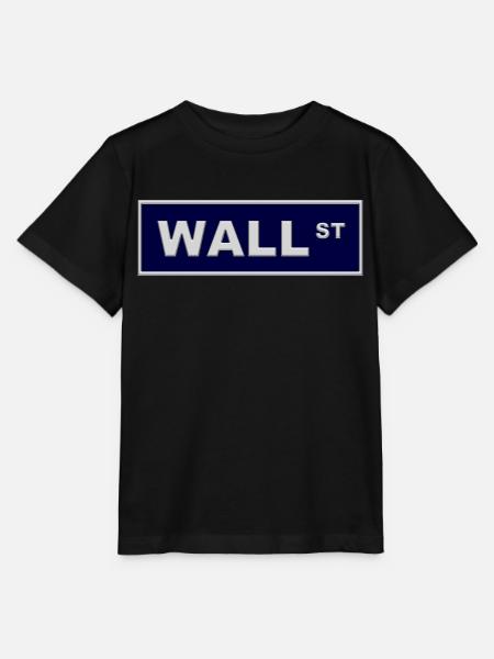 wallstreet blue - Stanley/Stella Kinder T-Shirt MINI CREATOR - Schwarz