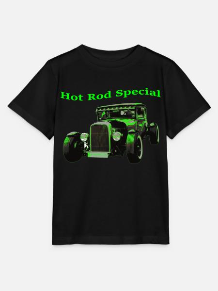 Hot Rod - Stanley/Stella Kinder T-Shirt MINI CREATOR - Schwarz