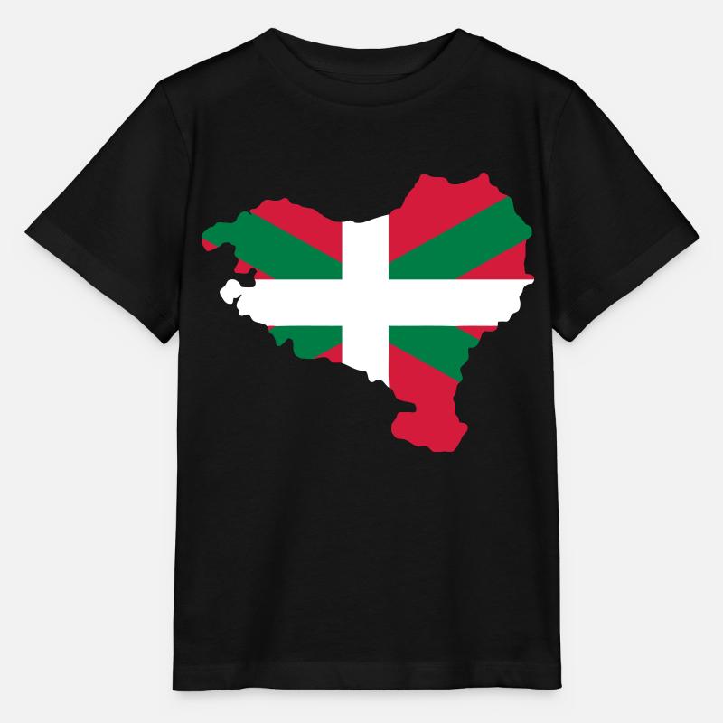 basque_country_map - Maglietta per bambini MINI CREATOR di Stanley/Stella - nero