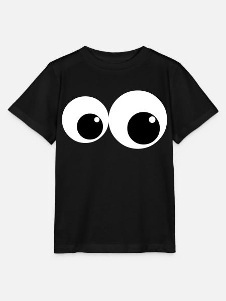 Augen2 - Stanley/Stella Kinder T-Shirt MINI CREATOR - Schwarz