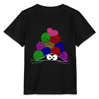 Knit - Stanley/Stella MINI CREATOR Kids’ T-Shirt - black - Front - Mikhail (115cm)