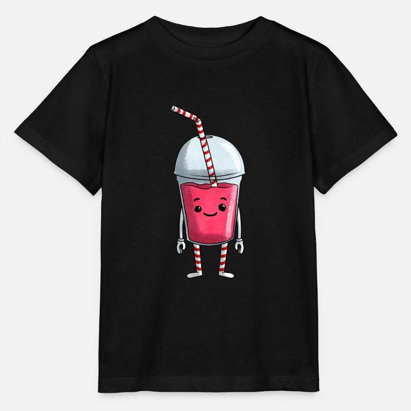 J’aime le milk-shake - T-shirt bio MINI CREATOR Stanley/Stella Enfant - noir