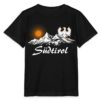 Südtirol - Stanley/Stella Kinder T-Shirt MINI CREATOR  - Schwarz - Vorne - Mikhail (115cm)