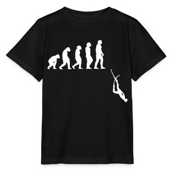 Evolution Apnoe Tauchen - Stanley/Stella Kinder T-Shirt MINI CREATOR  - Schwarz - Vorne - Mikhail (115cm)