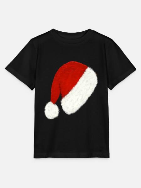 Weihnachtsmütze - Stanley/Stella Kinder T-Shirt MINI CREATOR - Schwarz