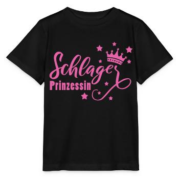 Schlagerprinzessin Schlagerfan Schlager Geschenk - Stanley/Stella Kinder T-Shirt MINI CREATOR  - Schwarz - Vorne - Mikhail (115cm)