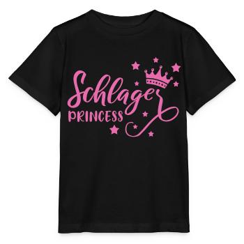 Schlagerprinzessin Schlagerfan Schlager Geschenk - Stanley/Stella Kinder T-Shirt MINI CREATOR  - Schwarz - Vorne - Mikhail (115cm)