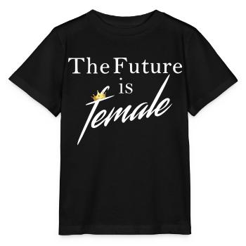 Avenir féminin - T-shirt bio MINI CREATOR Stanley/Stella Enfant - noir - Devant - Mikhail (115cm)