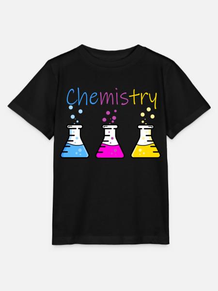 Chemie - Fantastisches Desing! :) - Stanley/Stella Kinder T-Shirt MINI CREATOR - Schwarz