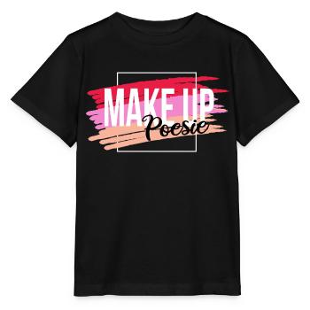 Make Up Poesi - Stanley/Stella Kinder T-Shirt MINI CREATOR  - Schwarz - Vorne - Mikhail (115cm)