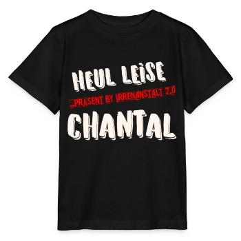 HEUL LEISE CHANTAL - Stanley/Stella Kinder T-Shirt MINI CREATOR  - Schwarz - Vorne - Mikhail (115cm)