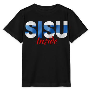 Sisu Inside - Stanley/Stella MINI CREATOR Kids’ T-Shirt - black - Front - Mikhail (115cm)