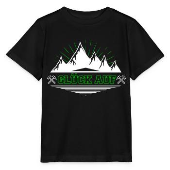 Glück auf - Stanley/Stella Kinder T-Shirt MINI CREATOR  - Schwarz - Vorne - Mikhail (115cm)