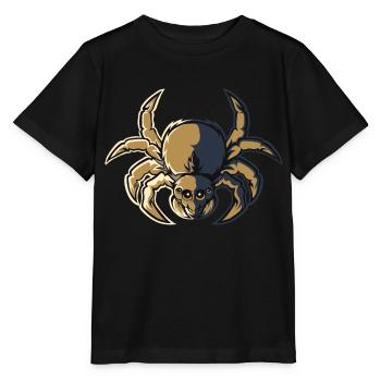 spider - Stanley/Stella MINI CREATOR Kids’ T-Shirt - black - Front - Mikhail (115cm)
