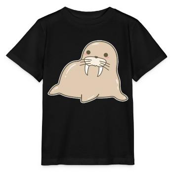 Morses - T-shirt bio MINI CREATOR Stanley/Stella Enfant - noir - Devant - Mikhail (115cm)