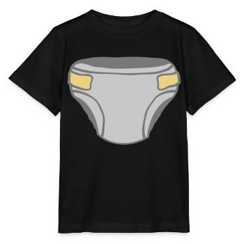 Conception de clipart de couche - T-shirt bio MINI CREATOR Stanley/Stella Enfant - noir - Devant - Mikhail (115cm)
