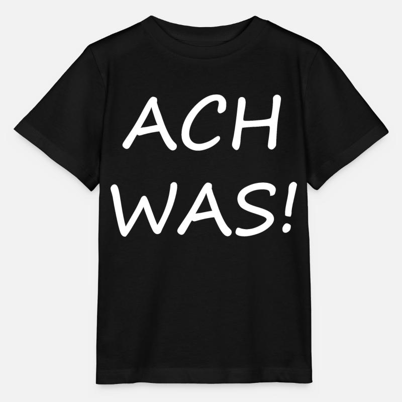 ach was - Stanley/Stella Kinder T-Shirt MINI CREATOR - Schwarz