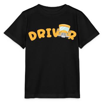 Driver - Stanley/Stella MINI CREATOR Kids’ T-Shirt - black - Front - Mikhail (115cm)