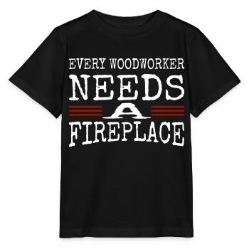 union carpenter forestry americas - Stanley/Stella Kinder T-Shirt MINI CREATOR  - Schwarz - Vorne - Mikhail (115cm)