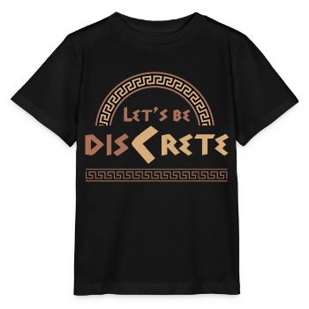 Antike Griechische Mythologie und Griechisches - Stanley/Stella Kinder T-Shirt MINI CREATOR  - Schwarz - Vorne - Mikhail (115cm)
