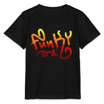 Funky - Stanley/Stella Kinder T-Shirt MINI CREATOR  - Schwarz - Vorne - Mikhail (115cm)