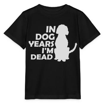 in dog years Dead - Stanley/Stella Kinder T-Shirt MINI CREATOR  - Schwarz - Vorne - Mikhail (115cm)
