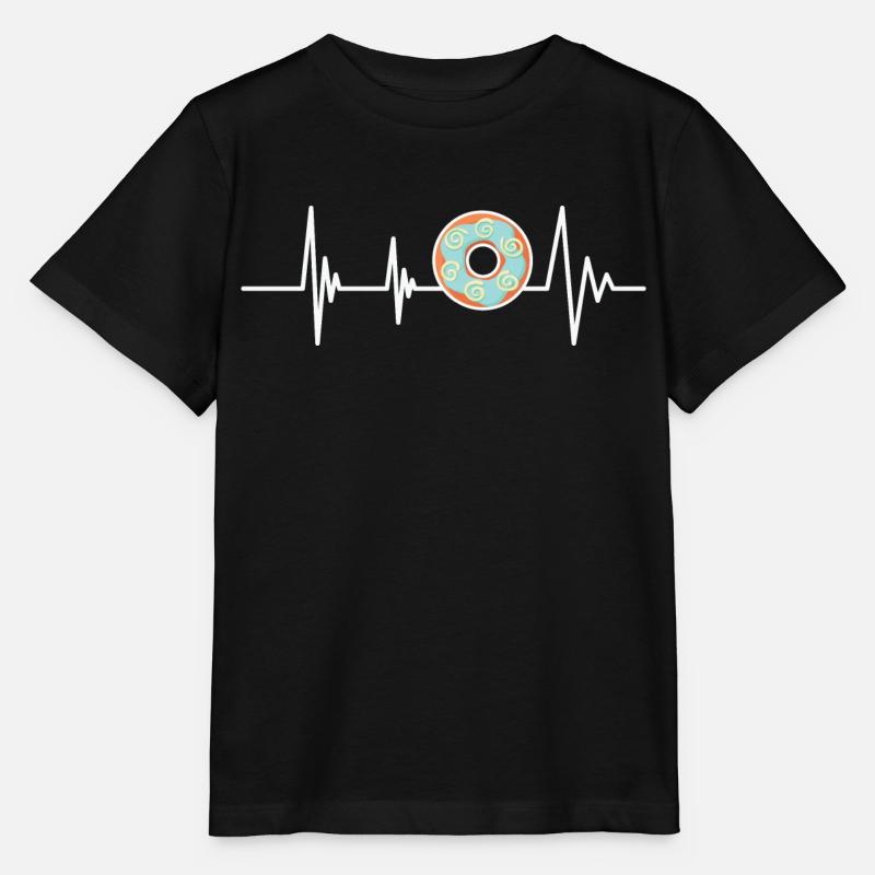 Rettungsleine und Donut - Stanley/Stella Kinder T-Shirt MINI CREATOR  - Schwarz